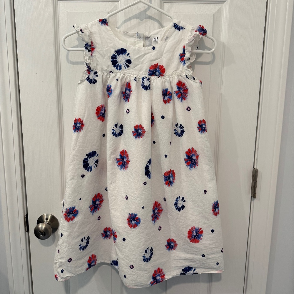 Kids Ruffle Sleeve Dress